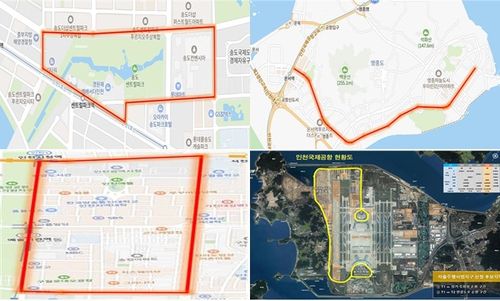 인천 자율주행차 시범운행지구[인천시 제공. 재판매 및 DB 금지]