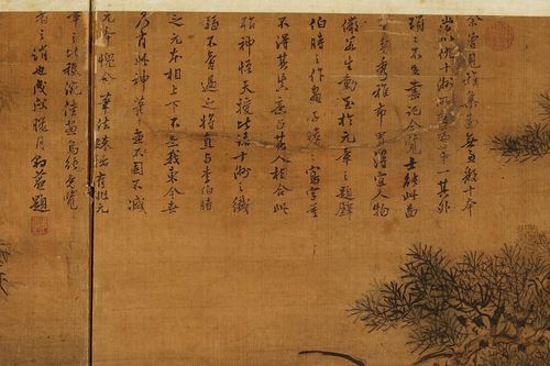 '김홍도 필 서원아집도 병풍'[국립중앙박물관 제공. 재판매 및 DB 금지]