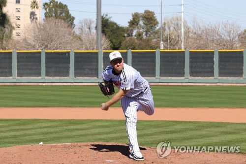 LG 좌완 디트릭 엔스[LG 트윈스 제공. 재판매 및 DB 금지]