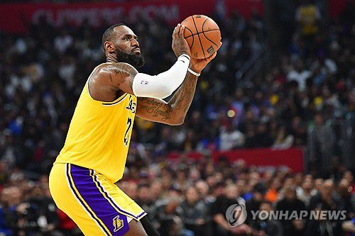 르브론 제임스[USA TODAY Sports=연합뉴스]