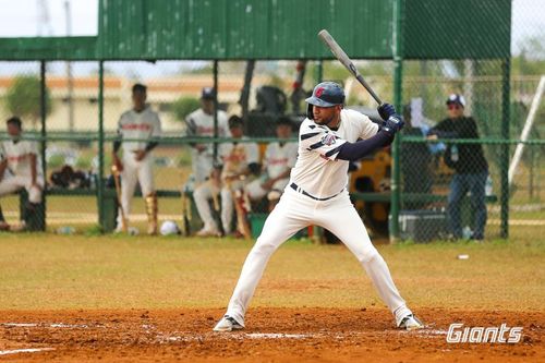 롯데 자체 청백전에 출전한 레이예스[롯데 자이언츠 제공. 재판매 및 DB 금지]