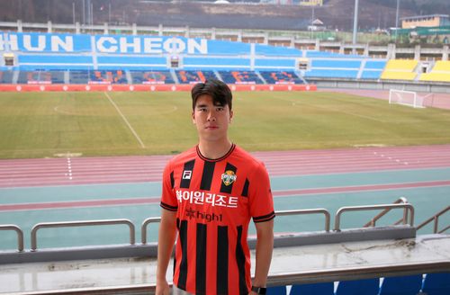 정한민[강원FC 제공. 재판매 및 DB 금지]