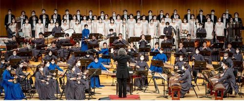 '천년의 노래 리버스(REBIRTH)' 초연[국립국악관현악단 제공. 재판매 및 DB 금지]