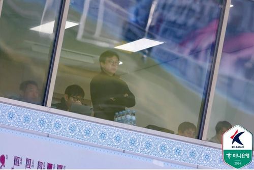 황선홍 축구대표팀 임시 감독[한국프로축구연맹 제공. 재판매 및 DB 금지]