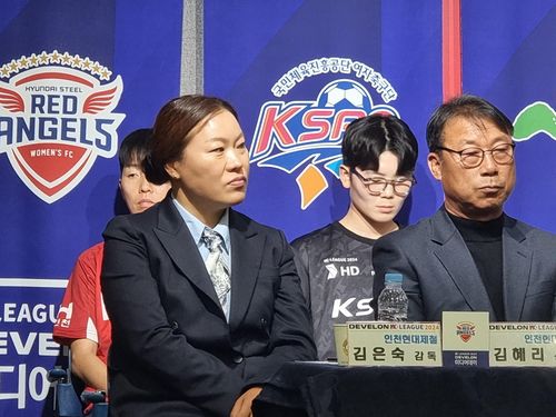 인천 현대제철 김은숙 감독[촬영 이의진]