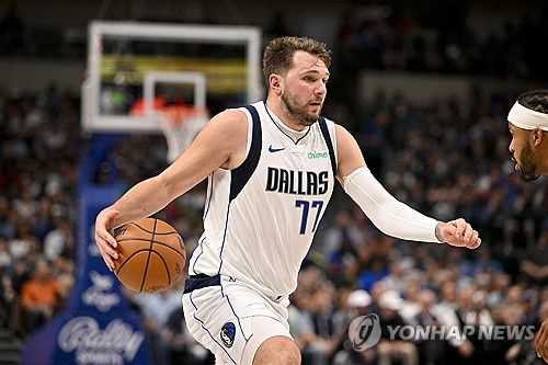댈러스의 루카 돈치치[Jerome Miron-USA TODAY Sports/로이터=연합뉴스]