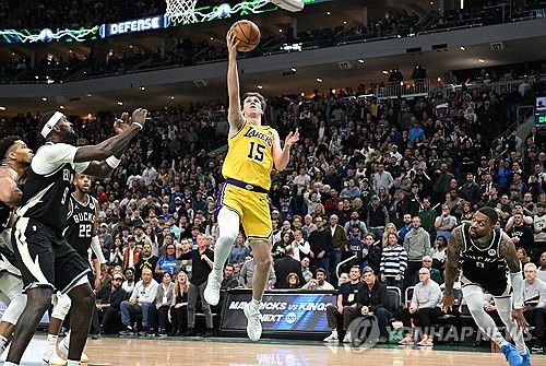 레이커스의 오스틴 리브스 [USA투데이=연합뉴스]