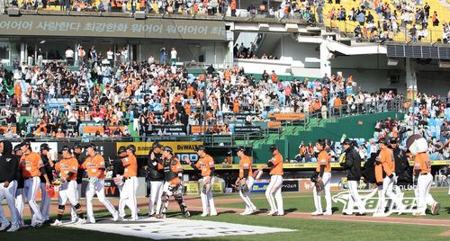 7연승을 달린 한화 이글스[한화 이글스 제공. 재판매 및 DB 금지]