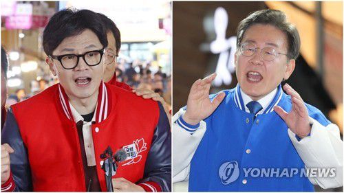 한동훈 이재명[연합뉴스 자료사진]