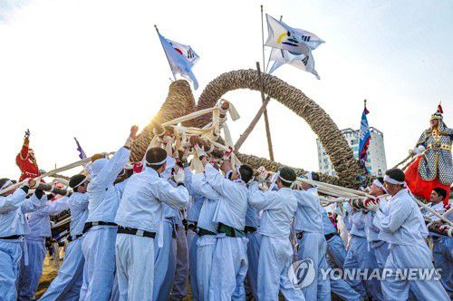 영월 칡줄다리기[영월군 제공.재판매 및 DB 금지]