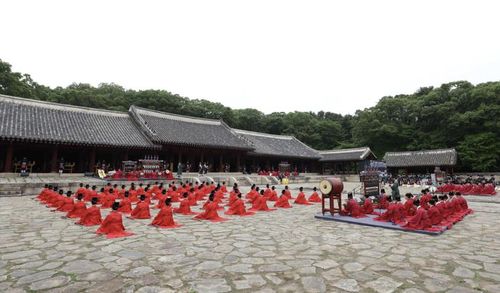 지난해 종묘대제 모습 영녕전에서 선보인 제례악 [문화재청 제공. 재판매 및 DB 금지]