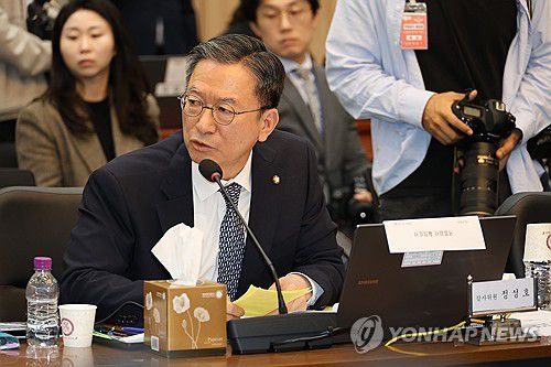 질의하는 더불어민주당 정성호 의원자료사진