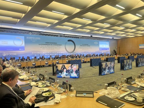 프랑스 파리에서 열린 OECD 각료이사회[외교부 제공. 재판매 및 DB 금지]