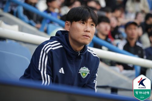 박원재 전북 감독대행[한국프로축구연맹 제공. 재판매 및 DB 금지]