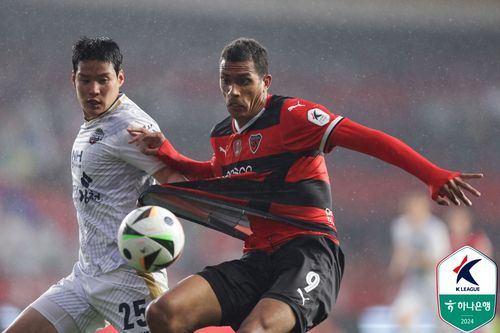 포항 공격수 조르지[한국프로축구연맹 제공. 재판매 및 DB 금지]
