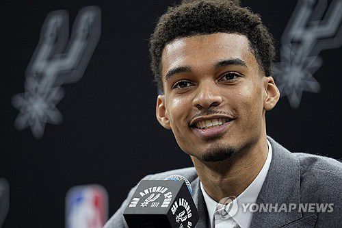 빅토르 웸반야마[AP=연합뉴스 자료사진. 재판매 및 DB 금지]