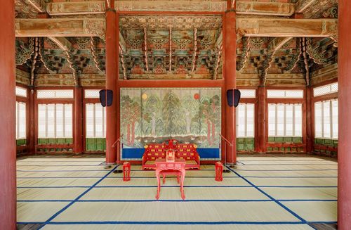 경복궁 사정전 내부 [문화재청 제공. 재판매 및 DB 금지]