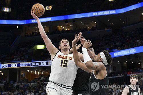 니콜라 요키치[AP=연합뉴스 자료사진. 재판매 및 DB금지]