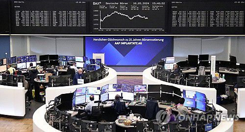 독일 프랑크푸르트 증권거래소[로이터 연합뉴스 자료사진. 재판매 및 DB 금지]