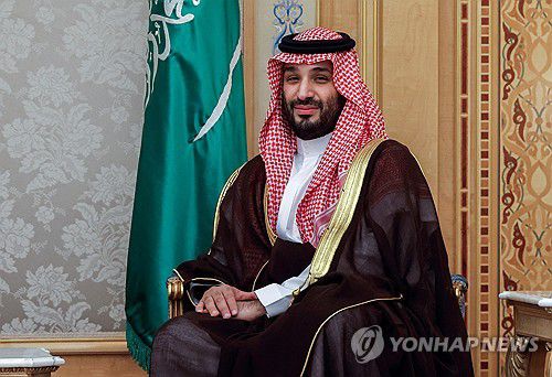 무함마드 빈 살만 사우디아라비아 왕세자[로이터 연합뉴스 자료사진. 재판매 및 DB 금지]