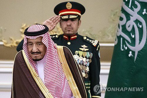 살만 빈 압둘아지즈 사우디아라비아 국왕[EPA=연합뉴스 자료사진]