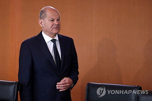 올라프 숄츠 돌일 총리  [로이터 연합뉴스 자료사진. 재판매 및 DB 금지]