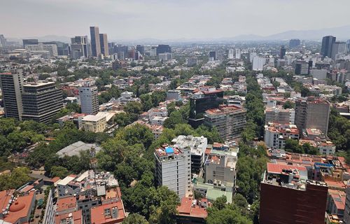 멕시코시티 폴랑코 지역 전경[촬영 이재림 특파원]