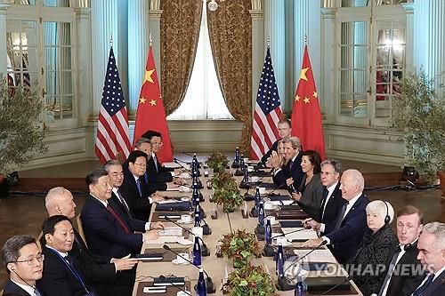 미중 정상회담[UPI 연합뉴스 자료사진. 재판매 및 DB 금지]