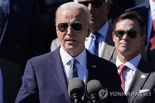 바이든 미국 대통령 [AP 연합뉴스 자료사진]