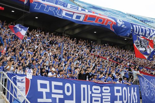 수원 홈 관중석[한국프로축구연맹 제공. 재판매 및 DB 금지]