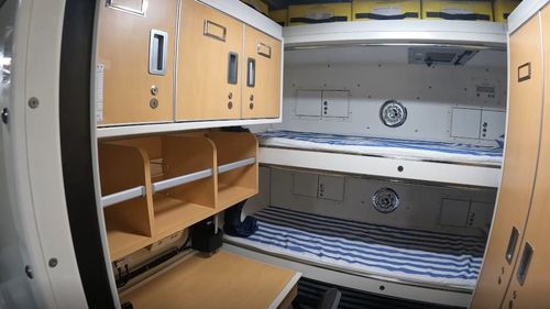안무함 침실[해군 제공. 재판매 및 DB 금지]