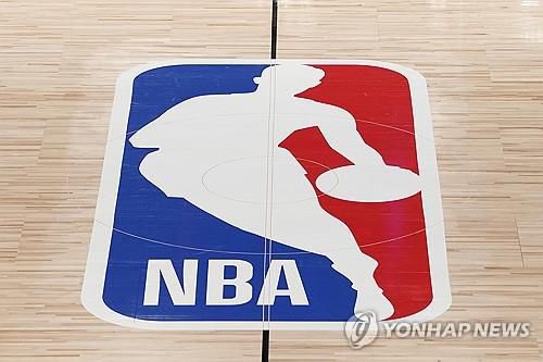 제리 웨스트를 모델로 한 NBA 로고[AP 연합뉴스 자료사진]