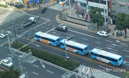 부산 시내버스[촬영 조정호]