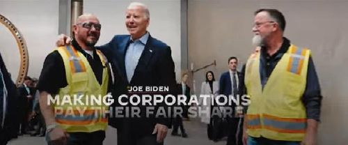 트럼프 사법리스크 직격한 바이든 캠프의 광고[광고 화면 캡처. 재판매 및 DB 금지]