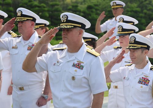 크리스토퍼 알렉산더 제9항모강습단장[차근호 기자]