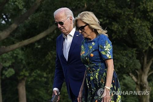 바이든 미국 대통령 부부[AP 연합뉴스 자료사진]