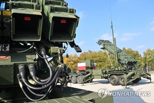 폴란드군 패트리엇 미사일 발사대[EPA 연합뉴스자료사진. 재판매 및 DB 금지]