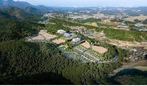 기장도예촌 부산촬영소 조감도[부산시 제공]