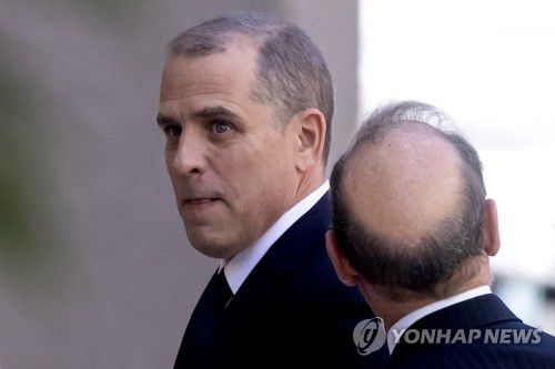 조 바이든 미 대통령의 차남 헌터 바이든[EPA=연합뉴스 자료사진]