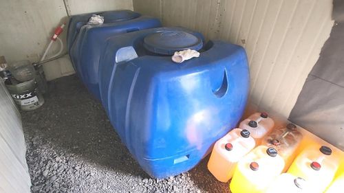 불법 유류 보관 창고[인천경찰청 제공. 재판매 및 DB 금지]