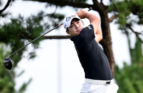 김상현의 티샷.[KPGA 제공. 재판매 및 DB 금지]