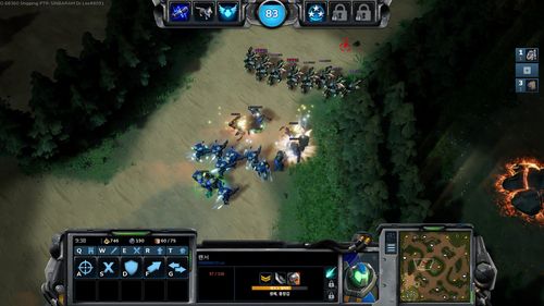 '스톰게이트' 초반 교전[게임 화면 캡처]