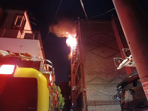 마천동 빌라 화재[송파소방서 제공. 재판매 및 DB 금지]