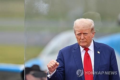 유세하는 미 공화당 대통령 후보 트럼프 [AFP 연합뉴스 자료사진. 재판매 및 DB 금지]