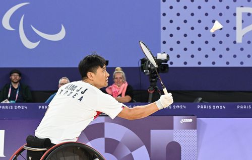 장애인 배드민턴 김정준[대한장애인체육회 제공. 재배포 및 DB금지]