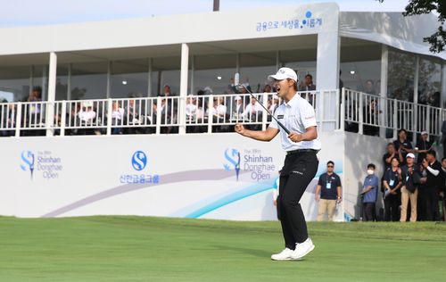 2023년 신한동해오픈 우승자 고군택[신한동해오픈 대회조직위 제공. 재배포 및 DB 금지]