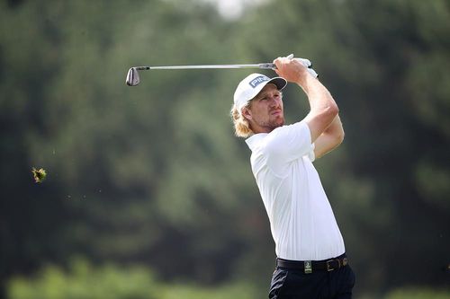 트래비스 스마이스의 아이언샷.[KPGA 제공. 재판매 및 DB 금지]