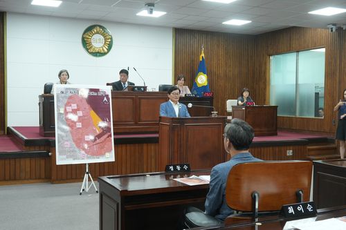 최이순 의원, 시정질문[동해시의회 제공. 재판매 및 DB 금지]