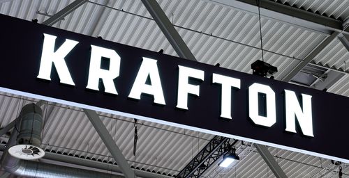 '게임스컴 2024' 현장의 크래프톤 로고[촬영 김주환]