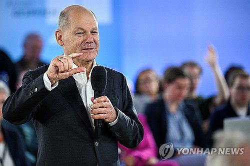 올라프 숄츠 독일 총리[로이터 연합뉴스. 재판매 및 DB 금지]